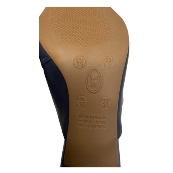 Bottero Botlivia Legacy Pointed Toe Kitten Heel Navy Blue 7 - Picture 9 of 14